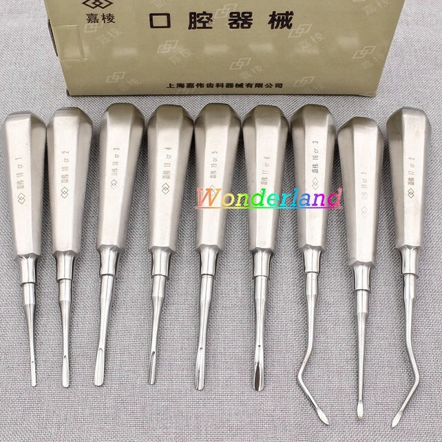 1x Dental Tooth Luxating Elevators Elevator Apical Root Tip Extraction Tools