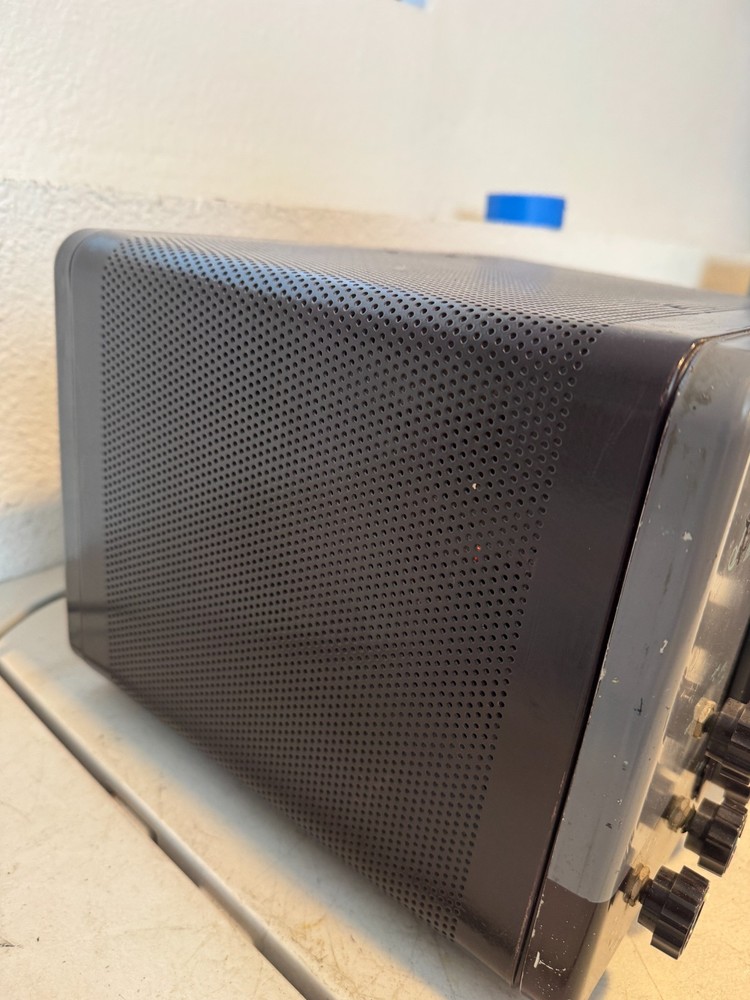 Johnson Viking Ranger Tube Transmitter Powers On Tubes Light Meter Works