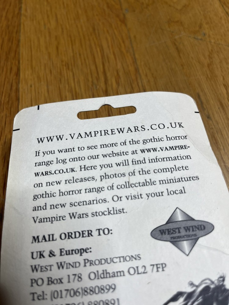 Vampire Wars GHA-3 Amazonian Explorers