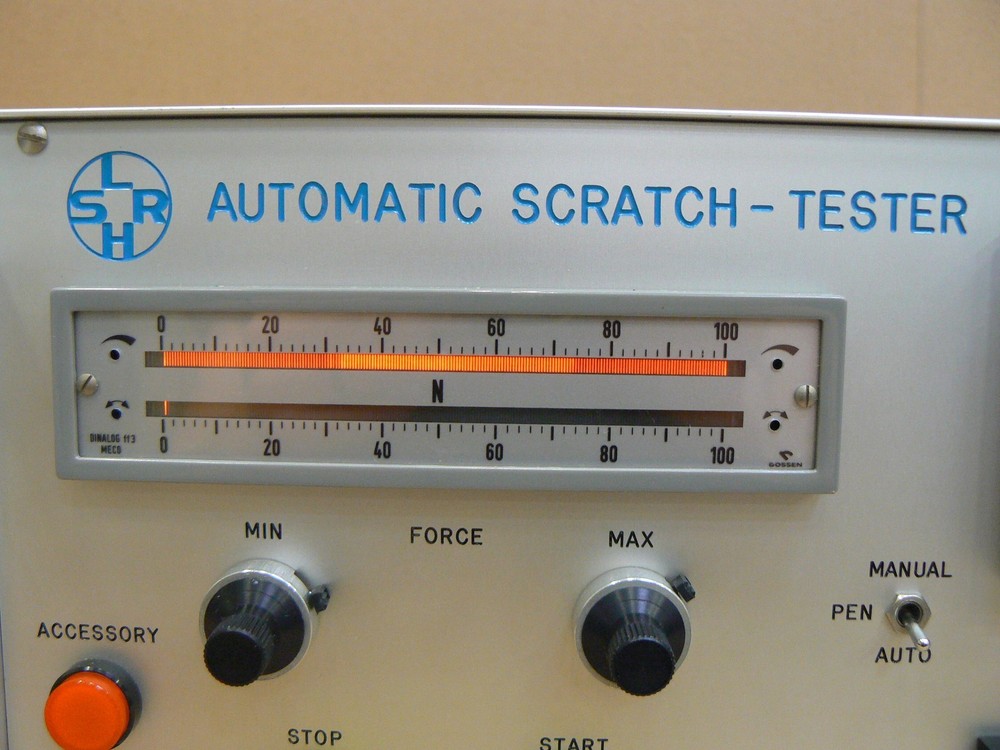 LSRH Automatic Scratch Tester Model A135 in good condition