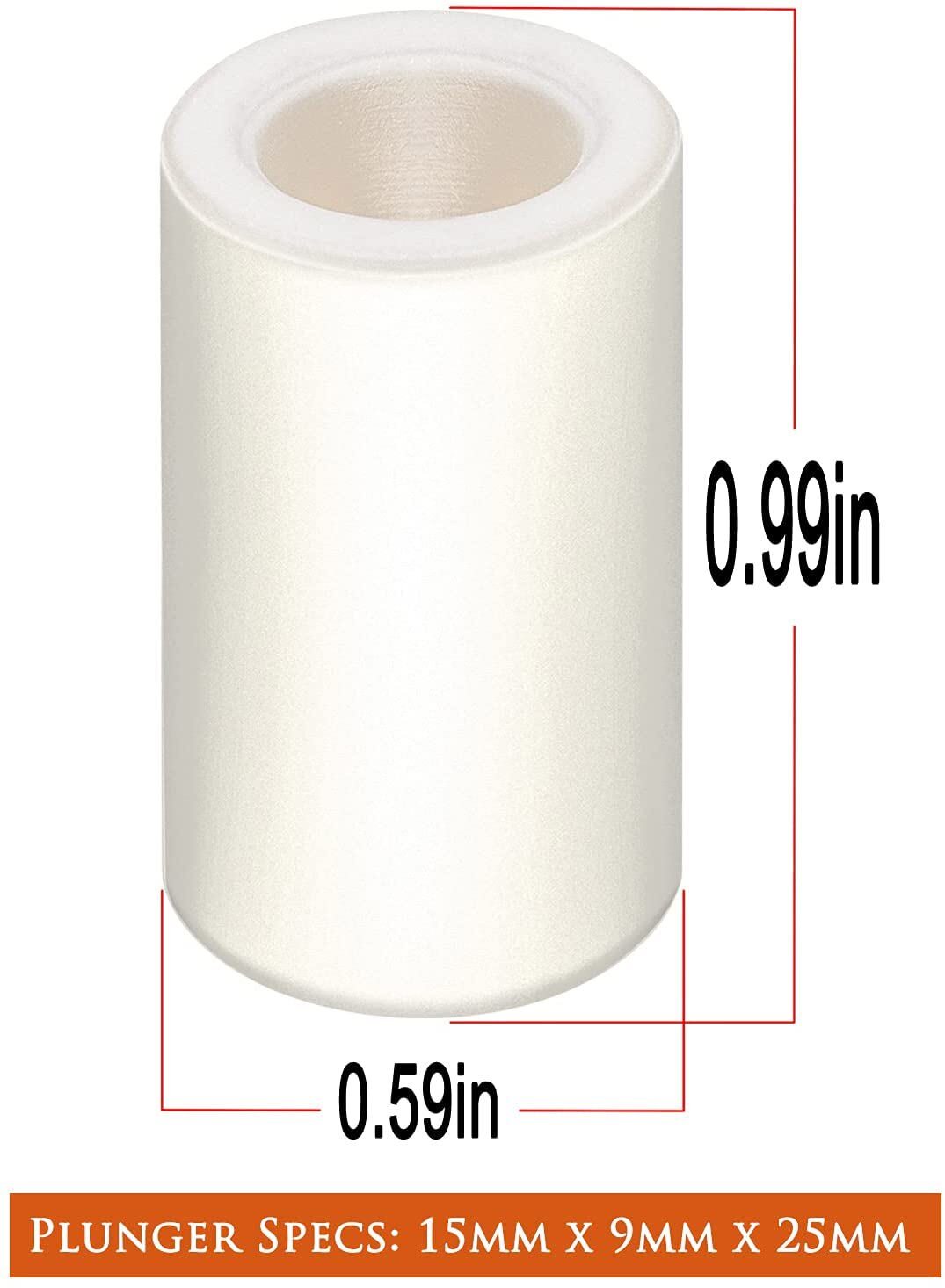 3 Pack Replacement General Pump Piston Ceramic 15mm 51040009 Fit For TP Pumps