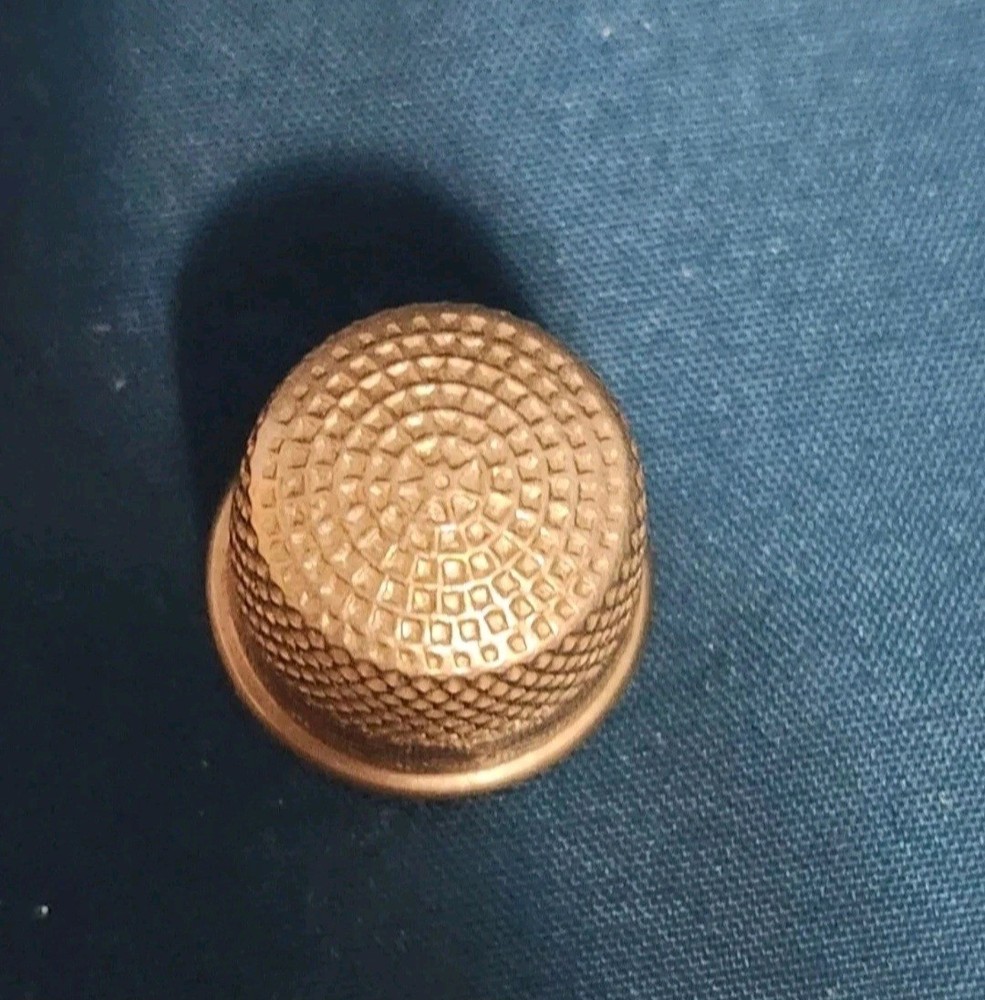 Antique Simons Bros Co Thimble Size 6