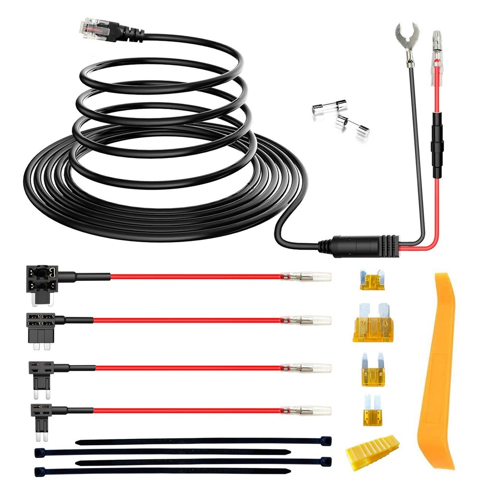 Hardwire Kit for Radar Detectors - Direct Wire 13FT Plug & Play Power Cable