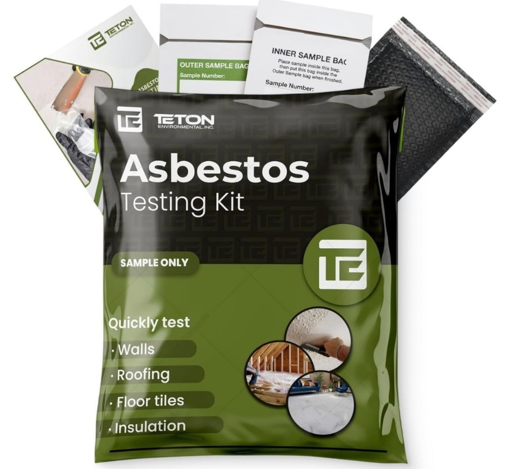 Asbestos Test Kit - Includes EPA Approved Lab Analysis - Compare at $74.95