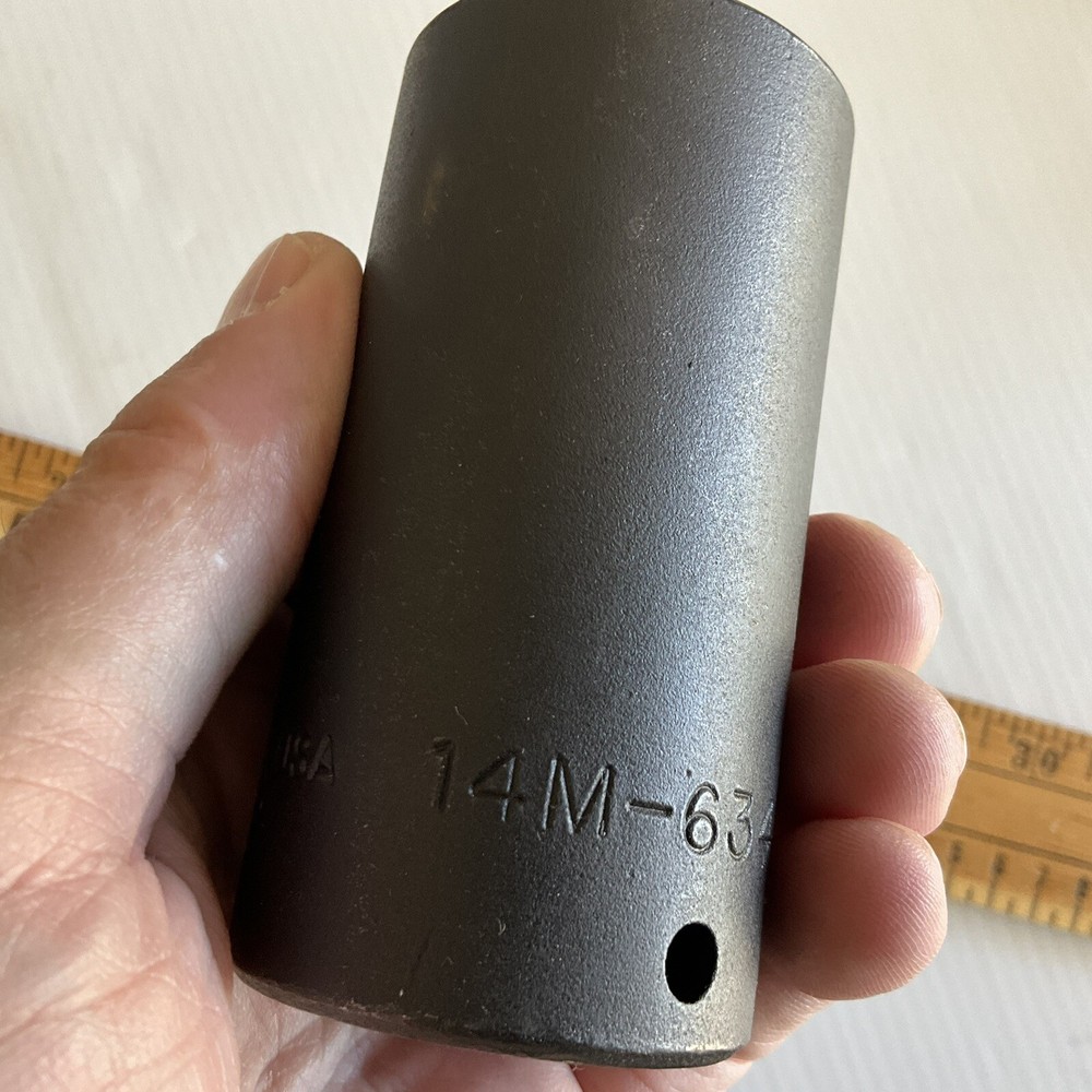 Williams 34 MM Model 14M-634 Deep Impact Socket 6 Point 1/2" Drive