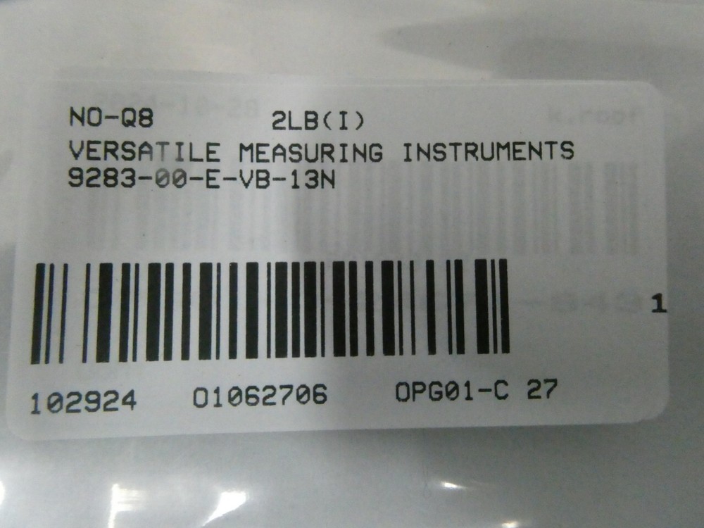 Versatile Measuring Instruments 9283-00-E-VB-13N Panel Meter 0-100c
