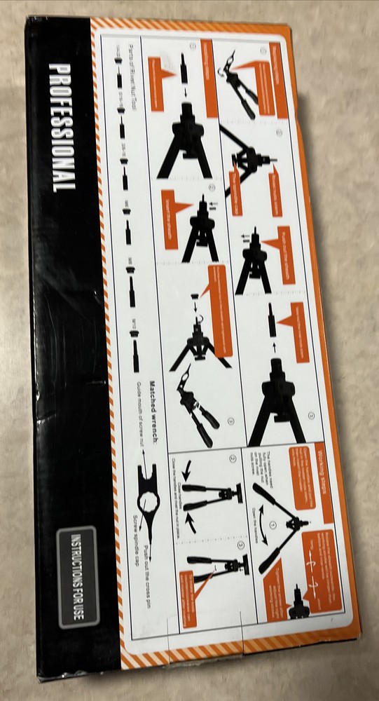 Rivet Gun Kit Rivnut Thread Setting Tool Nut Setter NutSert Metric SAE Riveting