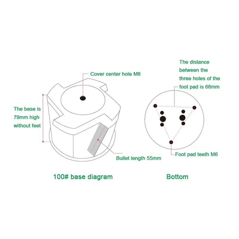 High Frequency Vibration Feeder Clockwise Precision Base Circular Pure Copper
