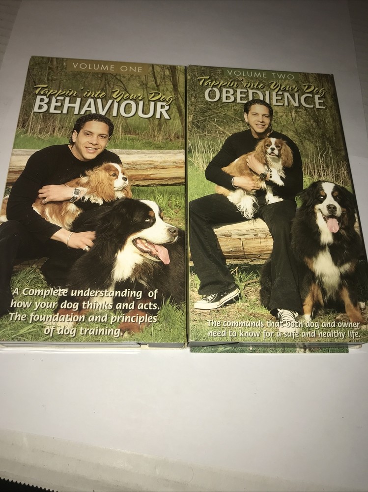 Tappin Into Your Dog: Behaviour & Obedience  2 VHS Set. 