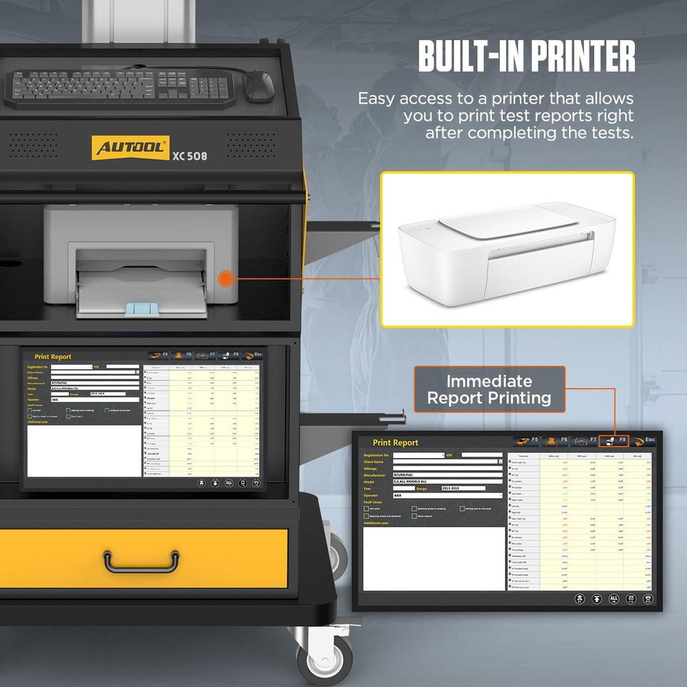 AUTOOL 3D Wheel Alignment Machine Fully Automatic Tire Alignment Wheel Aligner