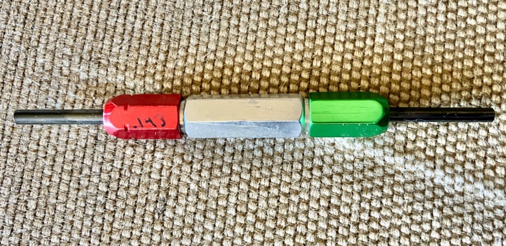 .133 & .143 PIN PLUG GAGE GO NO GO
