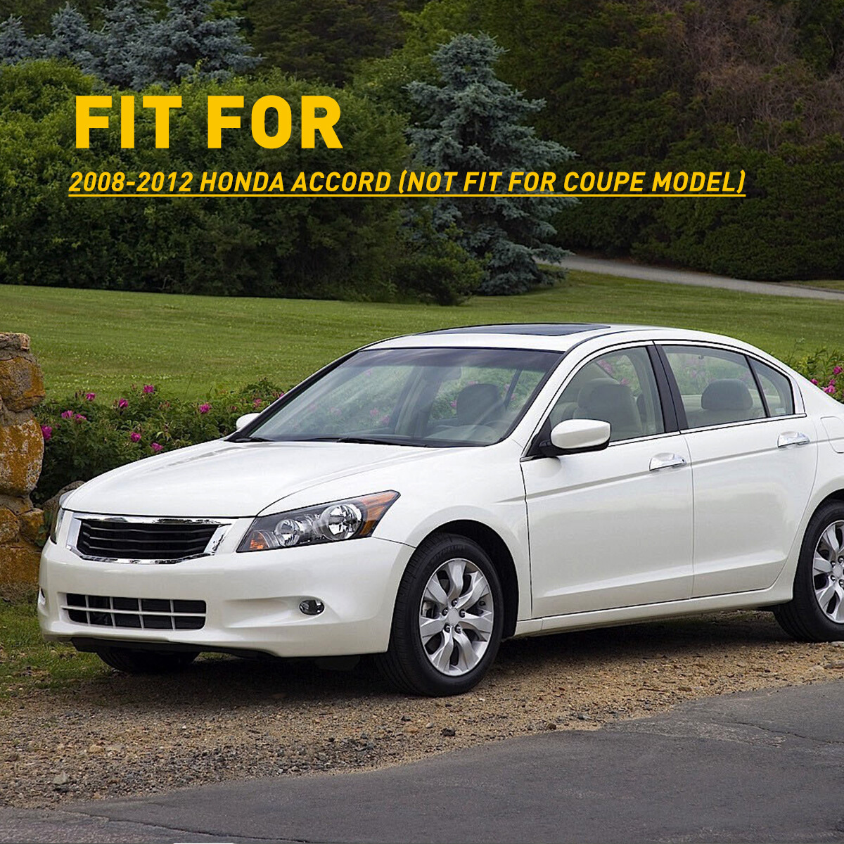 2Pcs Driver & Passenger Door Side Panel Armrest for Honda Accord 08-12 Beige US