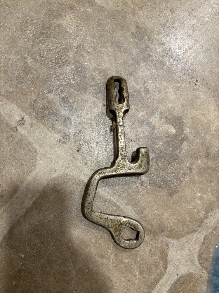 vintage adjustable hackamore bridle Only 1 Half - Rare (heavy)