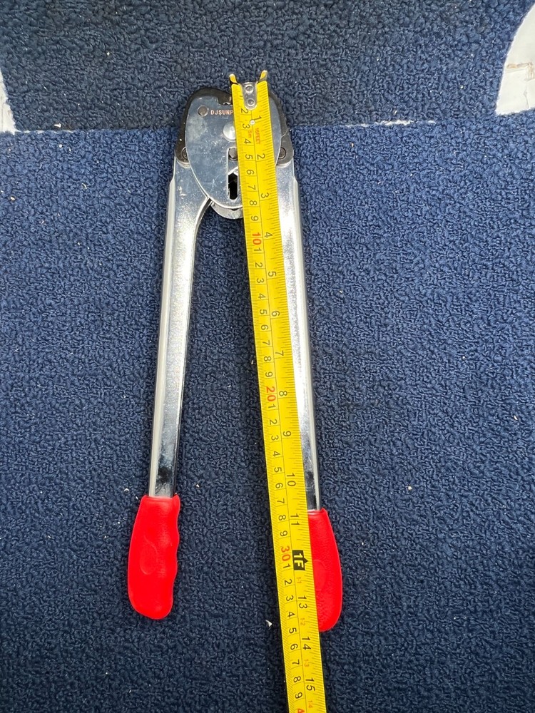 DJ SUNPACKING 14 Inch Poly Strapping Crimper Tool
