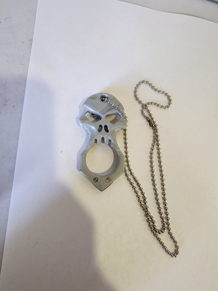 Emergency Safety Tool Skull Necklace