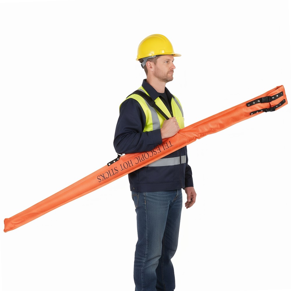 220KV 6m 4 Sections Telescopic Operation Pull Rod Insulated Operation Rod