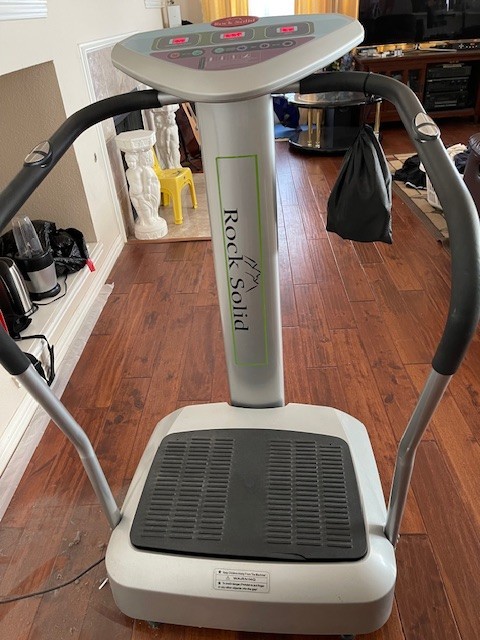 vibration plate exercise machine used