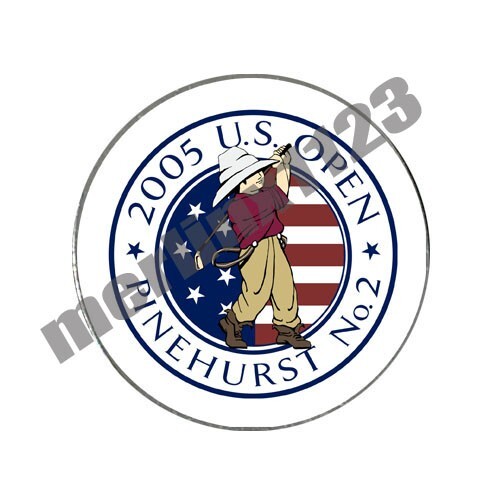 2005 US Open Pinehurst Golf Ball Marker w/ Premium Switchblade Divot Tool