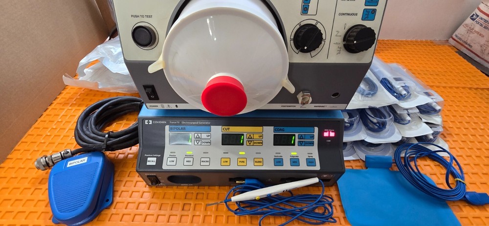 Valleylab Force FX System with Bipolar & Monopolar Foot Switch (Tested)
