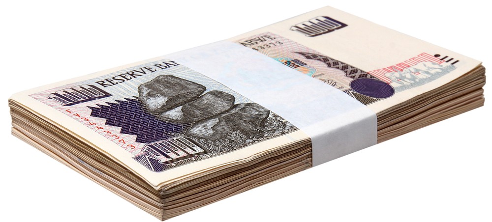 Zimbabwe 100 Dollars, 1995, P-9, Used X 100 PCS Bundle Pack