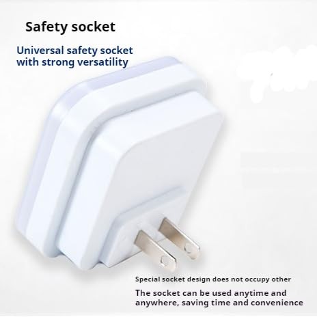 DeepCrush 6 Pack LED Night Light with Smart Sensor Dusk to Dawn Sensor, White