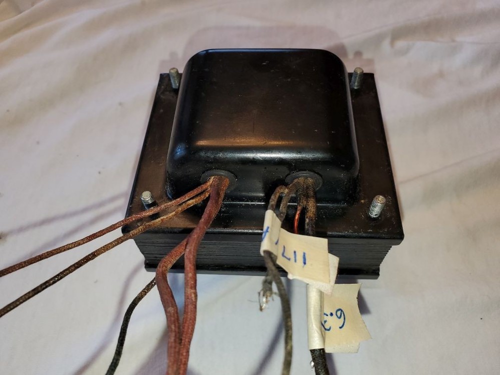 Silvertone Power Transformer 5.0V, 6.3V, 620V Direct Replacement Hammond 273CZ