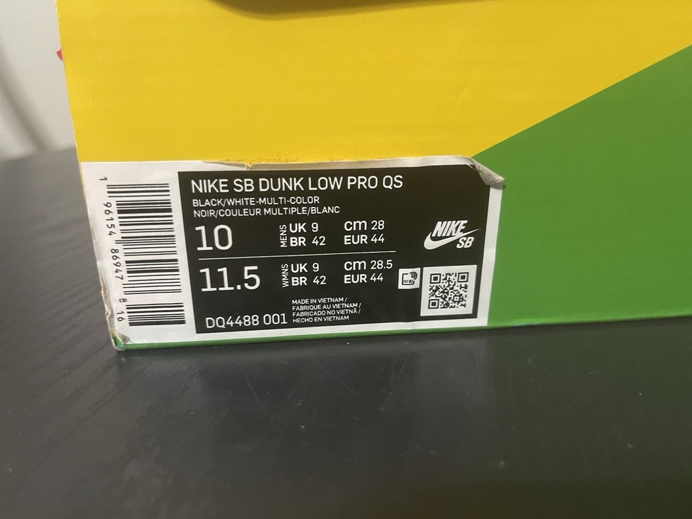 Nike SB Dunk Low Pro QS “Neckface”