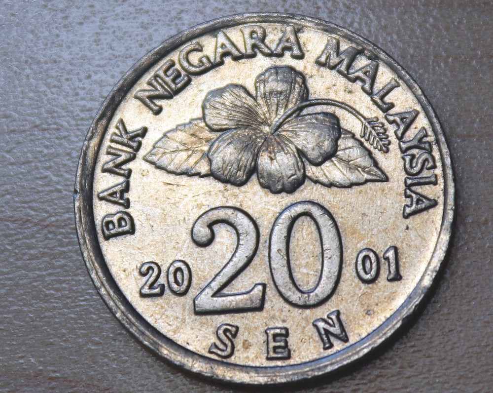 2001 Malaysia 20 Sen