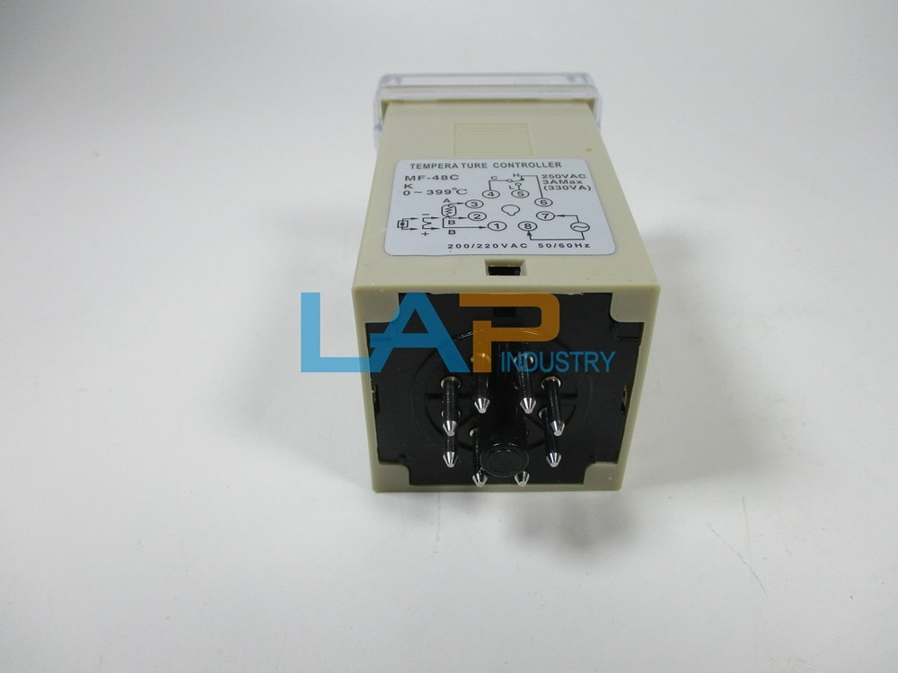 1Pcs New Temperature Controller MF-48C K 0-399℃