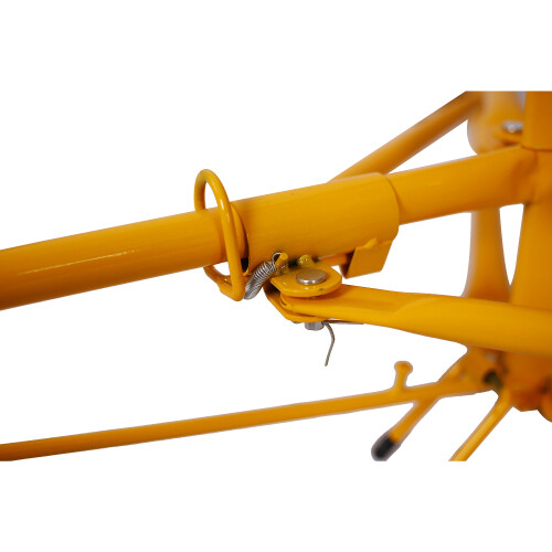 16Ft Drywall Rolling Lifter Panel Hoist Jack Caster Construction Lockable Wheels