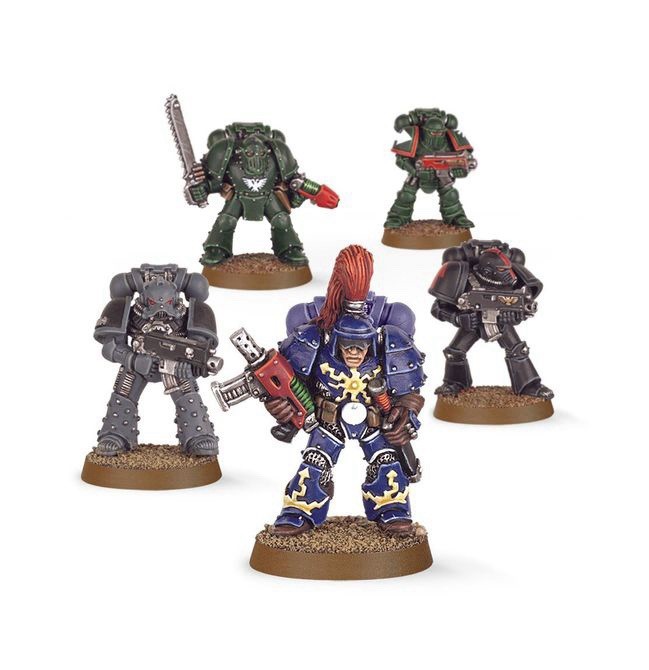Space Marines Armour Through The Ages OOP