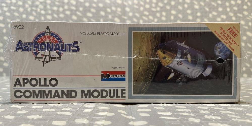 Monogram Young Astronauts Apollo Command Module 1/32 Model Kit #5902 | Sealed