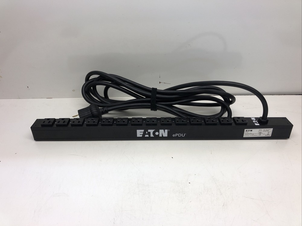 Eaton | ePBZ74 | EPDU Basic 16A in: 5-20P/L5-20P Power Distribution Unit-