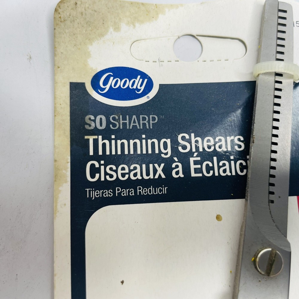 Goody So Sharp Thinning Shears Stainless Steel NEW