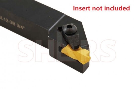 SHARS 1" TNSL-16 LH NOTCH THREADING & GROOVING TOOL HOLDER + Cert Save $56 P]