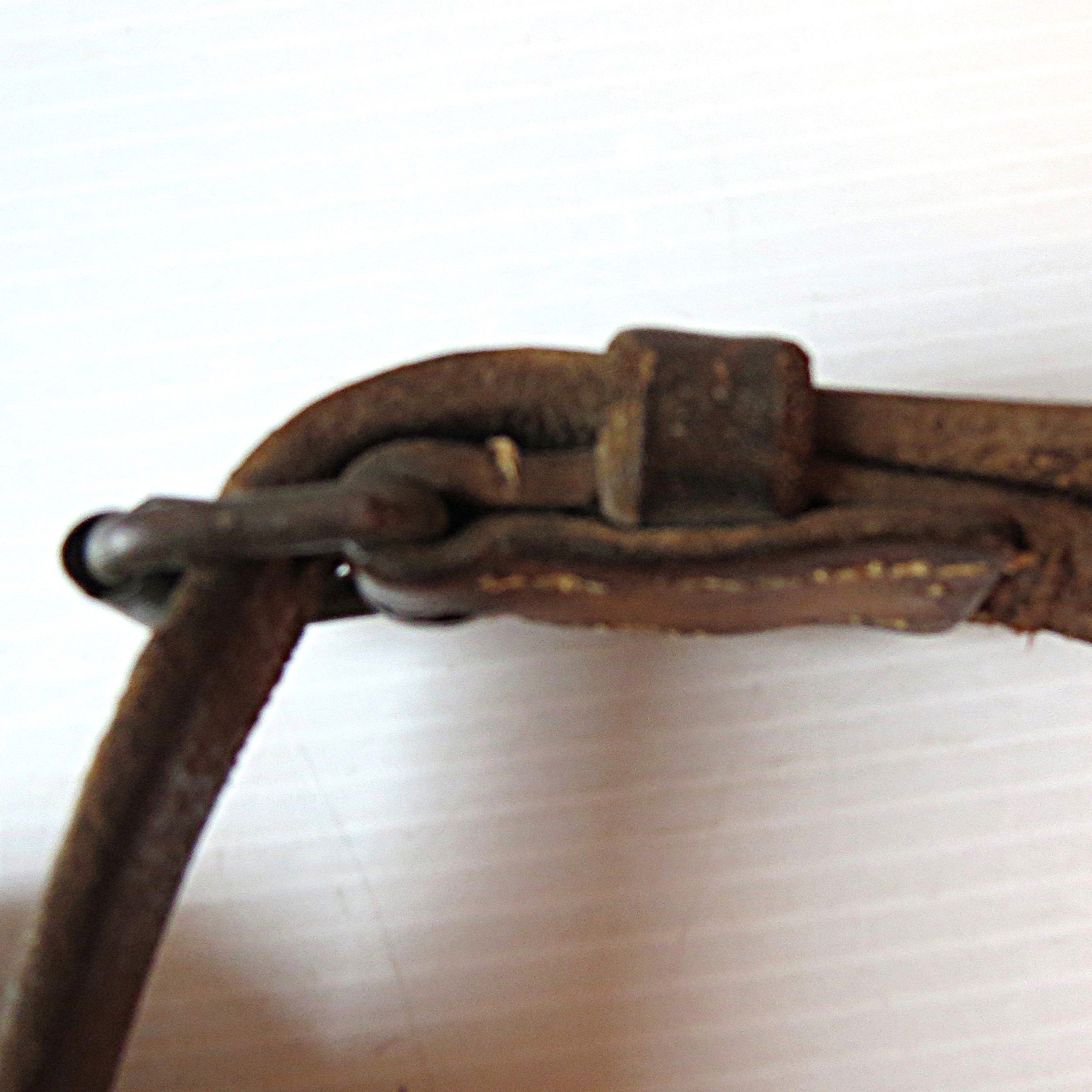 Antique Leather Cartridge Box Case Civil War Era 17 3/4" L