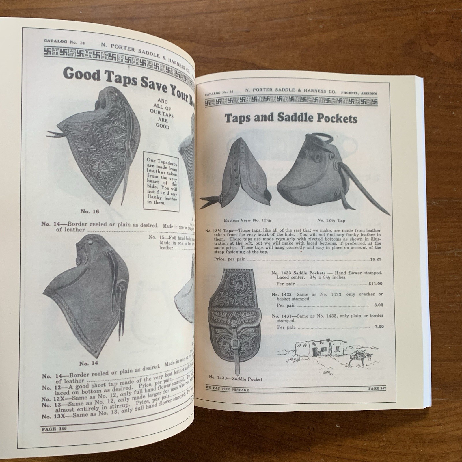 1930 N. Porter Saddle and Harness Company Catalog No. 18 / Facsimile