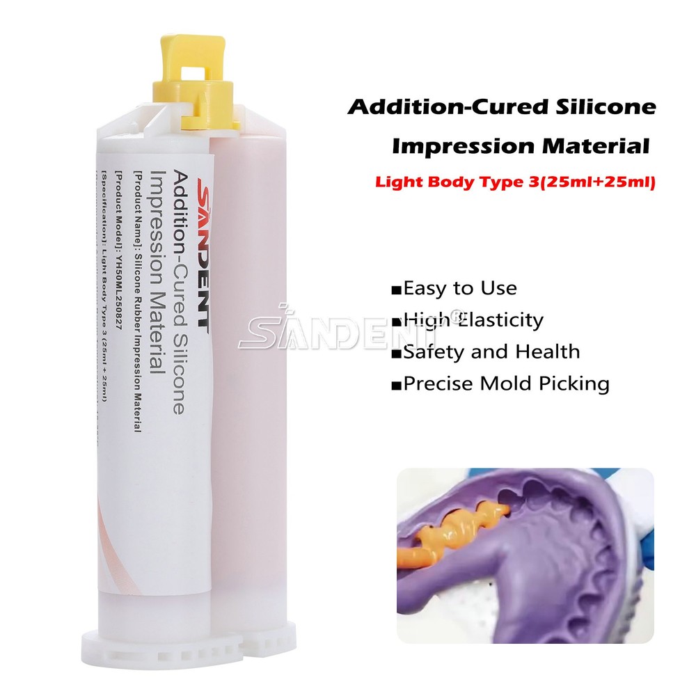Dental Impression Material, VPS Light Body, Regular (Choose Qtys)