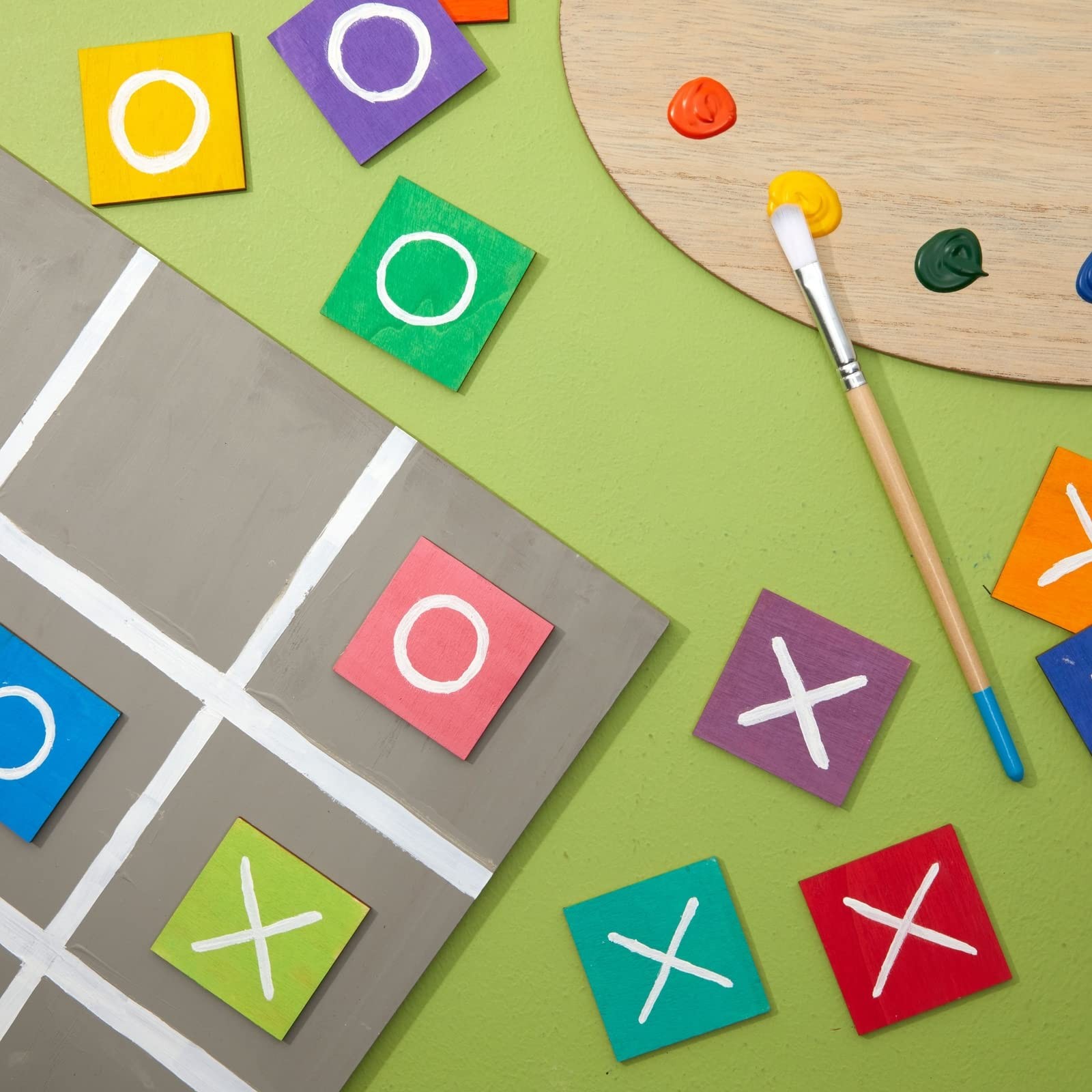 Juvale Wood Squares for Crafts - 60 Pack, 2 x 2 60 2 x 2 Inches, 2 X 2