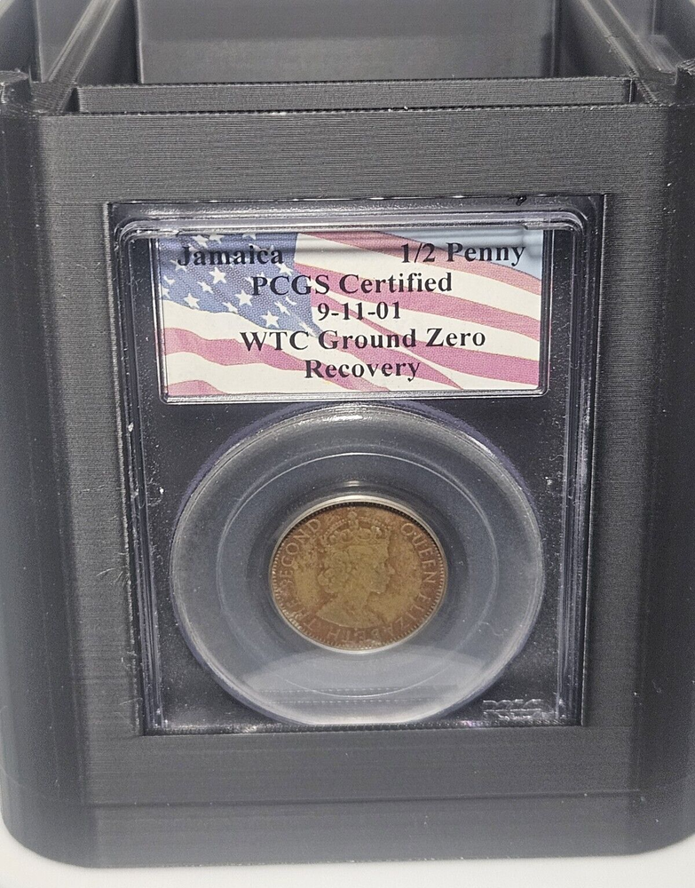 Coin slab stackable display storage for NGC PCGS ANACS CAC 3D printed WITH lid