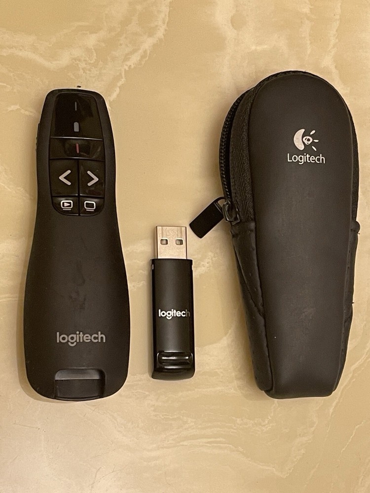 Logitech R400 Laser Presentation Remote - Black