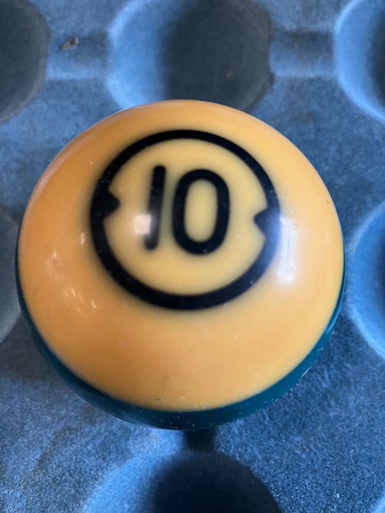 Brunswick Centennial Pool Billiard Pocket Ball #10 Replacement