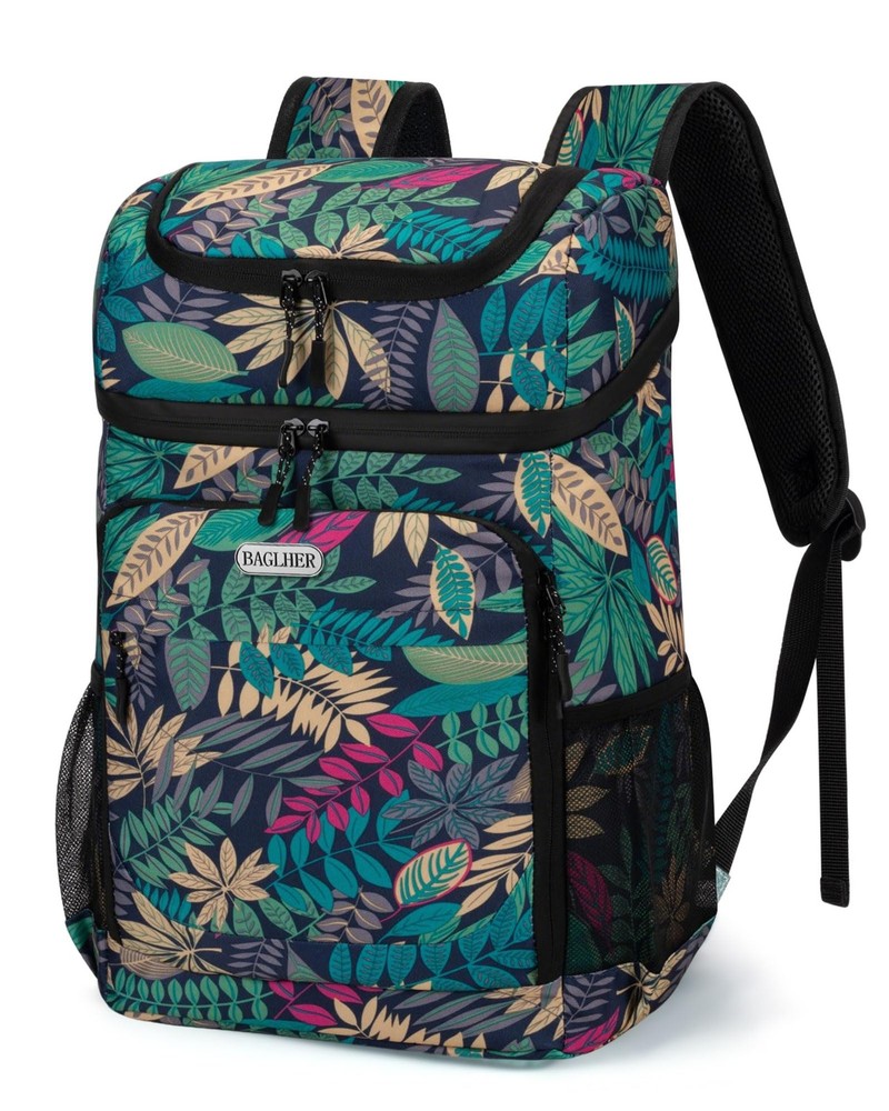 Cooler Backpack 30 Cans Lightweight Insulated Backpack Cooler Leak-Proof,Lightwe