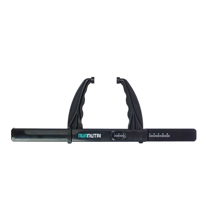 Avanutri Level 1 Anthropometry Kit with Skinfold Caliper, Small Bone Black