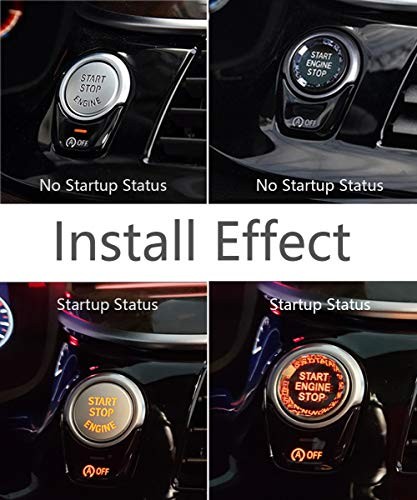 Crystal Style Engine Start Stop Switch Ignition Button fit F or G Chassis