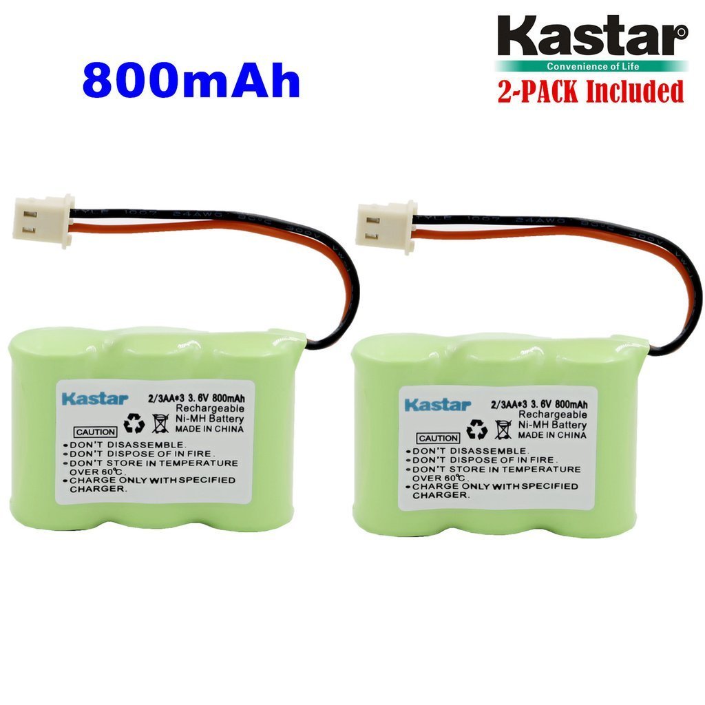 2 x 2/3AA 3.6V 800mAh Ni-MH Battery for Vtech BT-17333 BT-27333 CS2111 01839