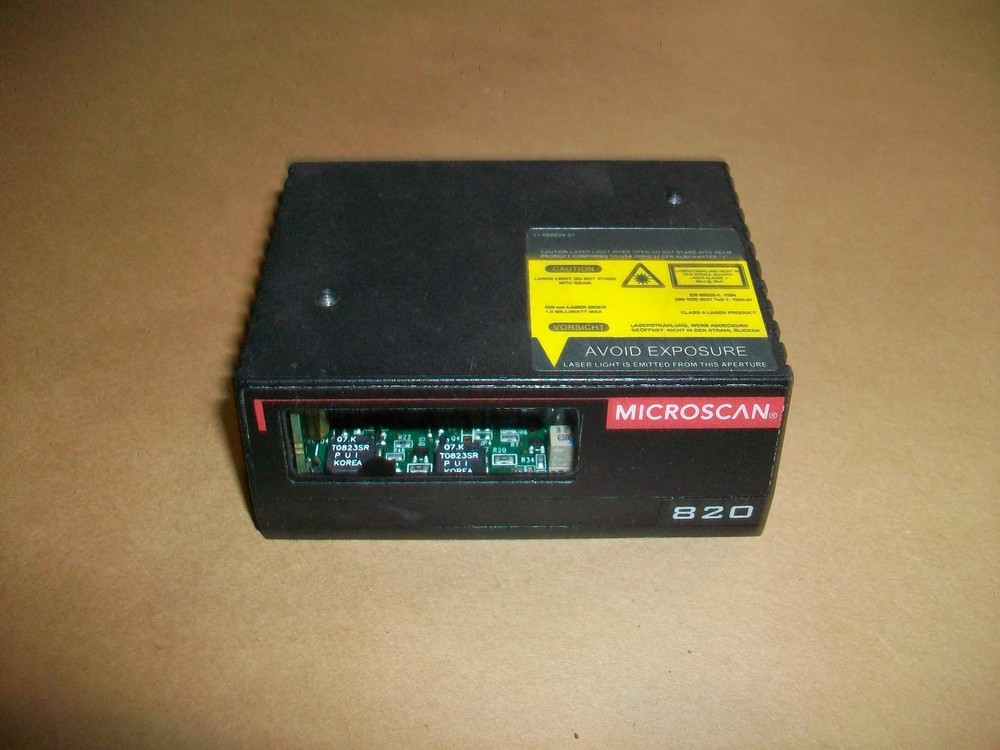 MICROSCAN FIS-0820-0004G BARCODE SCANNER MS-820