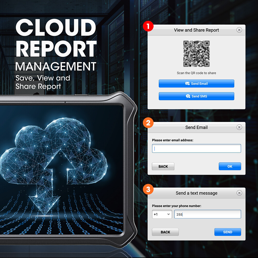 OTOFIX D1 Lite OBD2 Scanner Wireless Diagnostic Tool Full System Active Test