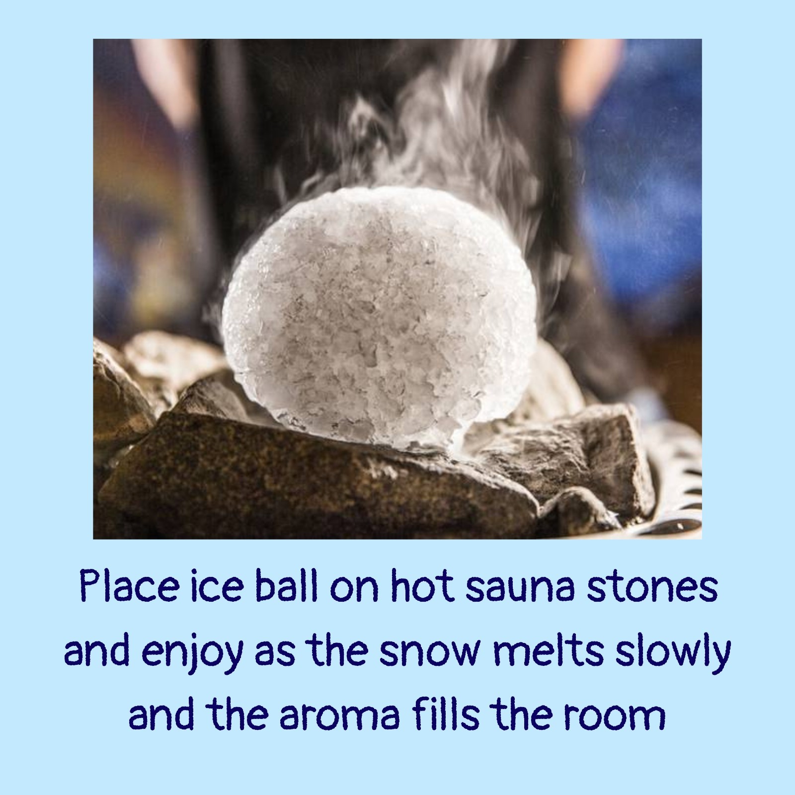 Sauna Ice Ball Mold for Aroma Oils