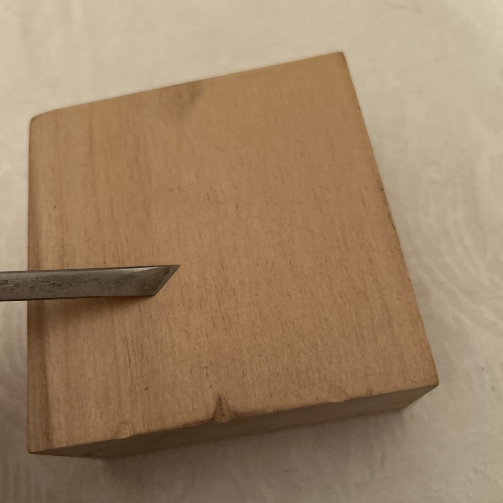 Marples # 1S / 8mm Straight Carving Chisel Excellent Condition Sharp